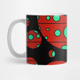 Modern Polka Dots - Sunset Mug